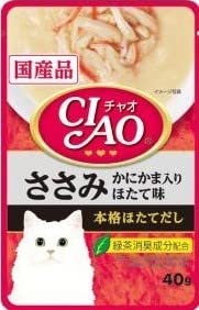 Amazon | いなば チャオ CIAO キャットフード パウチ 40g 7種 各2 計14